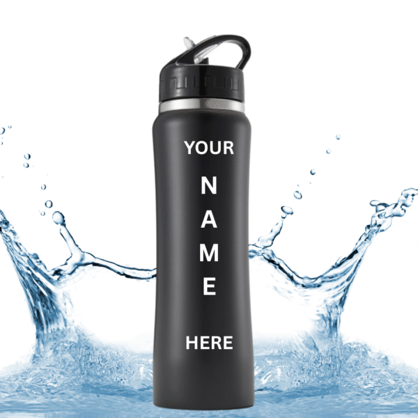 Cold-Insulated Customized Name Water Bottle